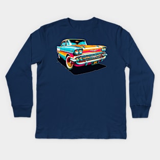 Chevrolet Nomad Kids Long Sleeve T-Shirt
